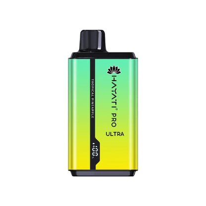 Hayati Pro Ultra 15000 Box of 10 | Premium Rechargeable Vape Kit