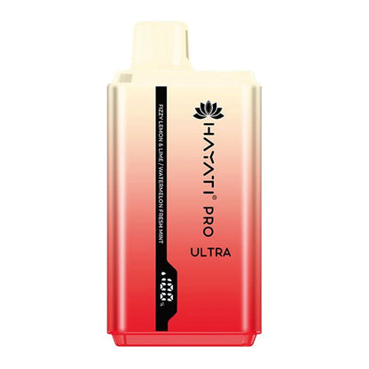 Hayati Pro Ultra 15000 Box of 10 | Premium Rechargeable Vape Kit