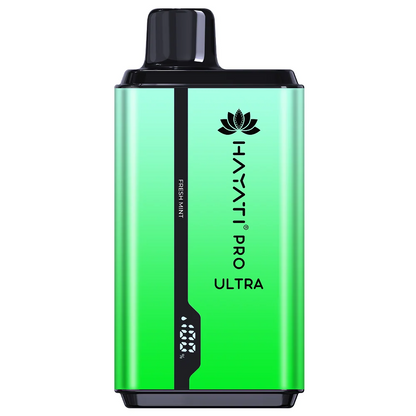 Hayati Pro Ultra 15000 Box of 10 | Premium Rechargeable Vape Kit