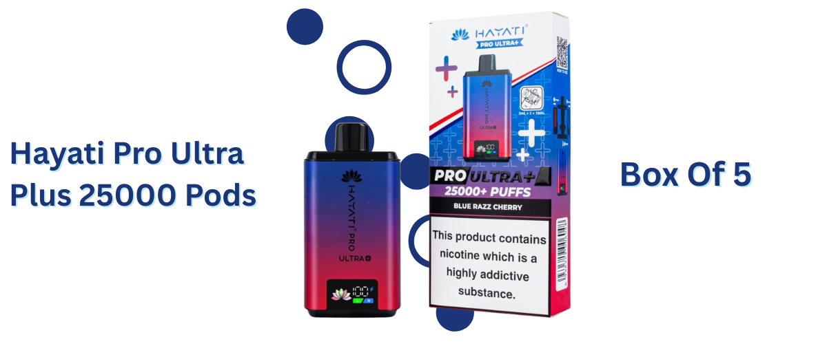 hayati pro ultra plus 25k replacement pods Hayati Pro Ultra Plus Pods | 25000 Puffs main image 0