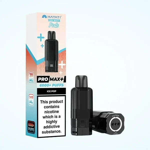 Hayati Pro Max Plus 6000 Prefilled Pods Box of 5 - Genuine Replacement Pods for Retailers & Bulk Buyers