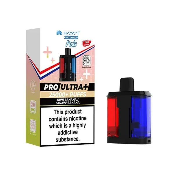 Hayati Pro Ultra Plus 25000 Pods Box of 5 - Prefilled Replacement Pods for Resellers & Bulk Buyers