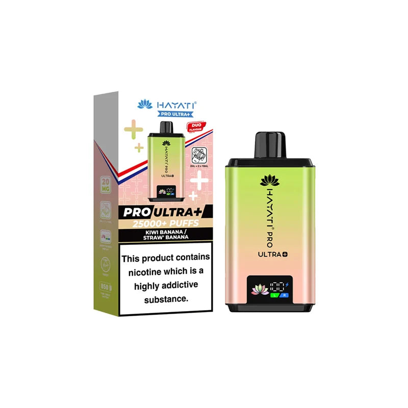 Hayati Pro Ultra Plus 25000 Prefilled Pod Kits Box of 5 | Vape Aura Wholesale