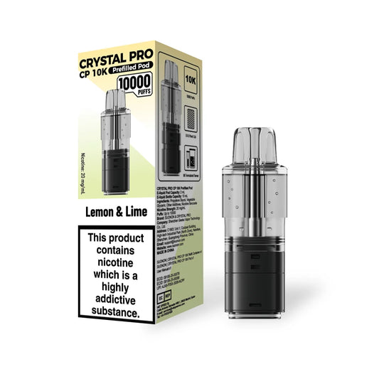 Crystal Pro CP 10k Replacement Pods Box of 5