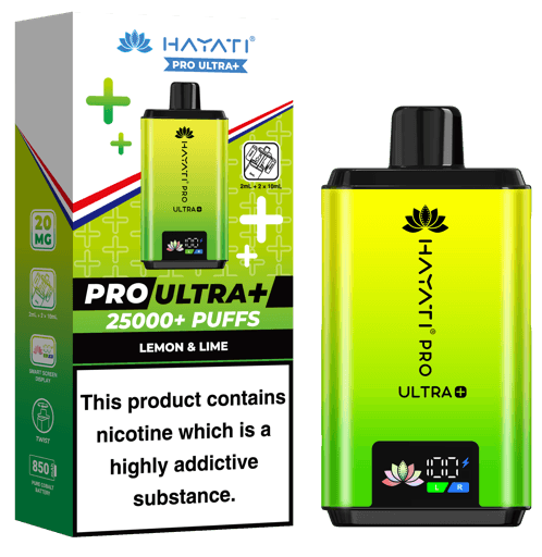 Hayati Pro Ultra Plus 25000 Prefilled Pod Kits Box of 5 | Vape Aura Wholesale