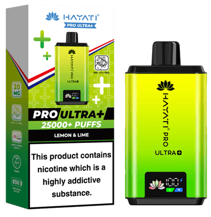 Hayati Pro Ultra Plus 25000 Prefilled Pod Kits Box of 5 | Vape Aura Wholesale