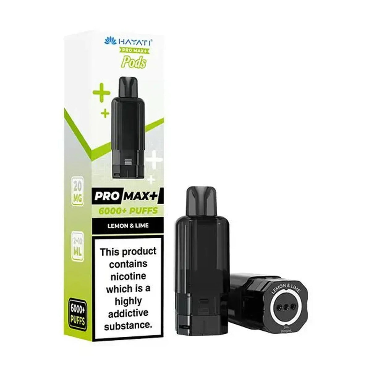 Hayati Pro Max Plus 6000 Prefilled Pods Box of 5 - Genuine Replacement Pods for Retailers & Bulk Buyers