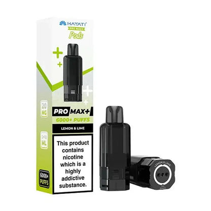 Hayati Pro Max Plus 6000 Prefilled Pods Box of 5 - Genuine Replacement Pods for Retailers & Bulk Buyers