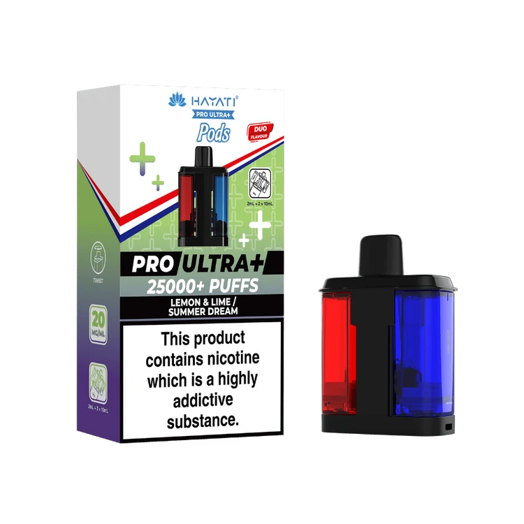 Hayati Pro Ultra Plus 25000 Prefilled Pod Kits Box of 5 | Vape Aura Wholesale