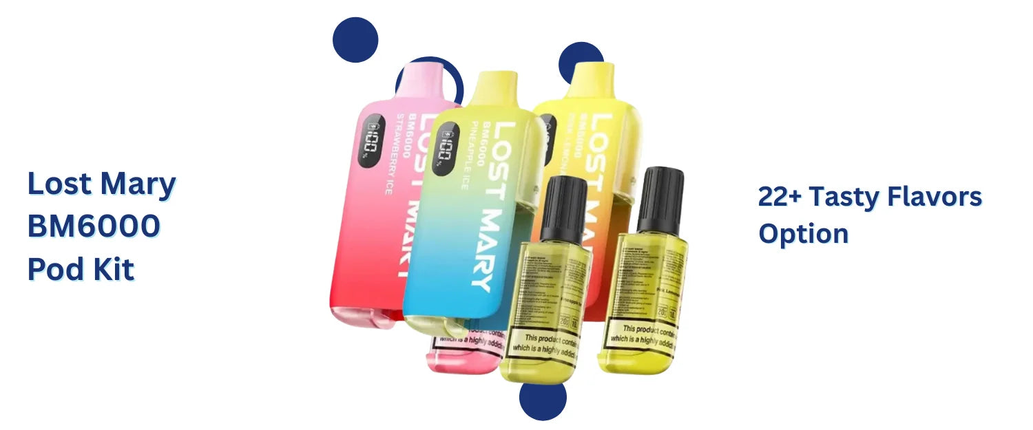 Lost Mary BM6000 Prefilled Pod Kit Flavors image