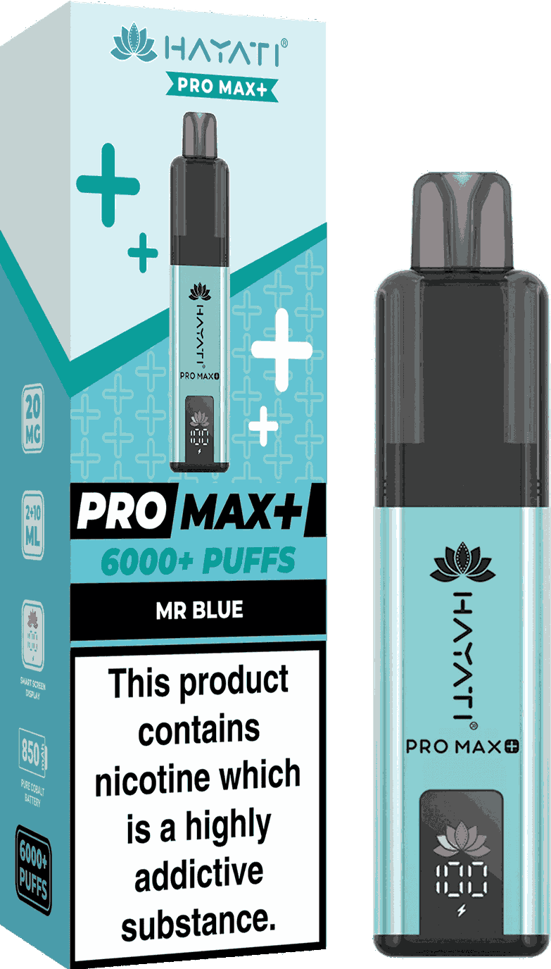 Hayati Pro Max 6000 Prefilled Pods Box of 5 - B2B Vape Wholesale UK