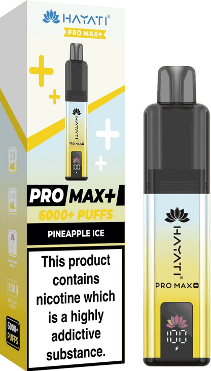Hayati Pro Max 6000 Prefilled Pods Box of 5 - B2B Vape Wholesale UK