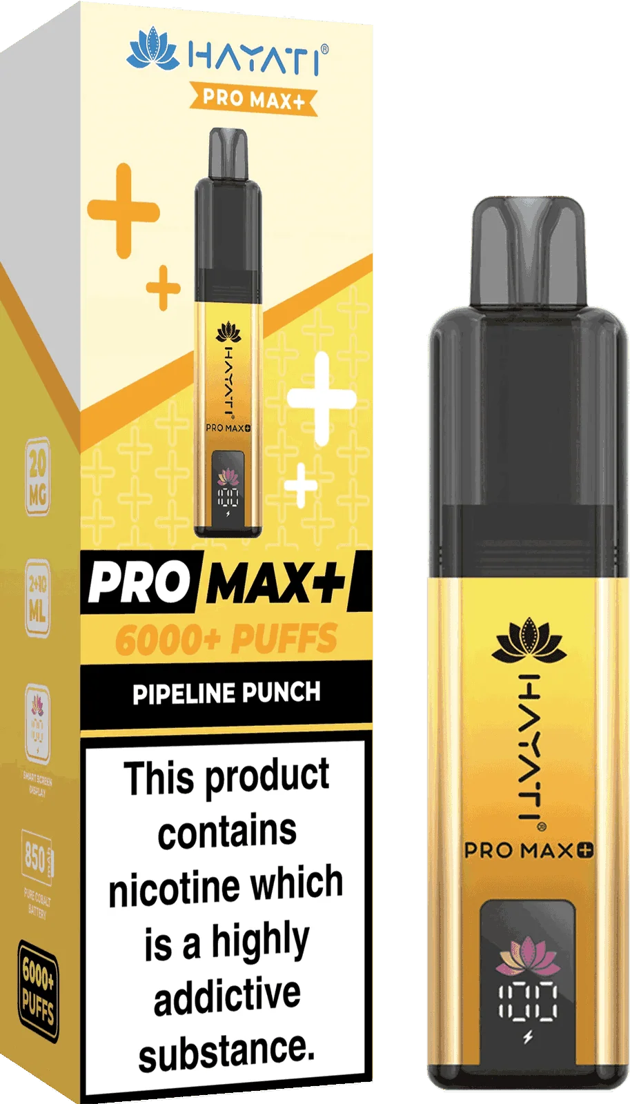 Hayati Pro Max 6000 Prefilled Pods Box of 5 - B2B Vape Wholesale UK