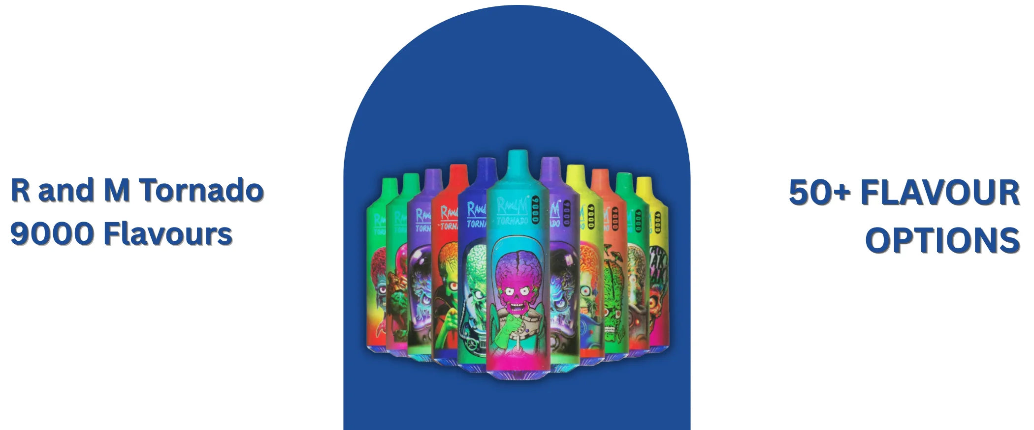  R and M Tornado 9000 Puffs Box of 10