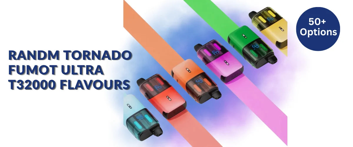 RandM Tornado Fumot Ultra T32000 Flavours