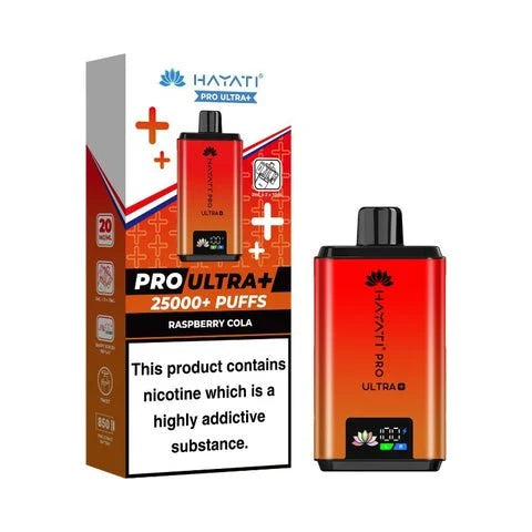 Hayati Pro Ultra Plus 25000 Prefilled Pod Kits Box of 5 | Vape Aura Wholesale