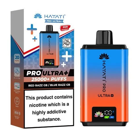 Hayati Pro Ultra Plus 25000 Prefilled Pod Kits Box of 5 | Vape Aura Wholesale