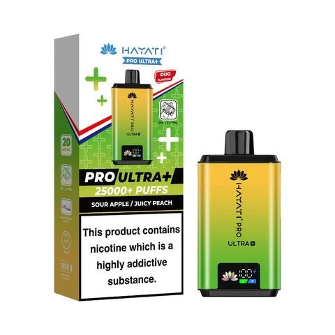 Hayati Pro Ultra Plus 25000 Prefilled Pod Kits Box of 5 | Vape Aura Wholesale