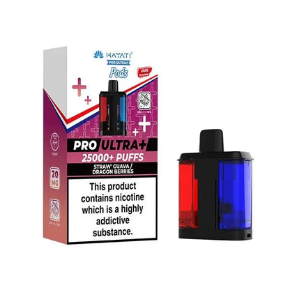Hayati Pro Ultra Plus 25000 Pods Box of 5 - Prefilled Replacement Pods for Resellers & Bulk Buyers