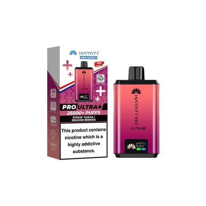 Hayati Pro Ultra Plus 25000 Prefilled Pod Kits Box of 5 | Vape Aura Wholesale