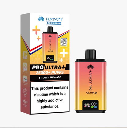 Hayati Pro Ultra Plus 25000 Prefilled Pod Kits Box of 5 | Vape Aura Wholesale
