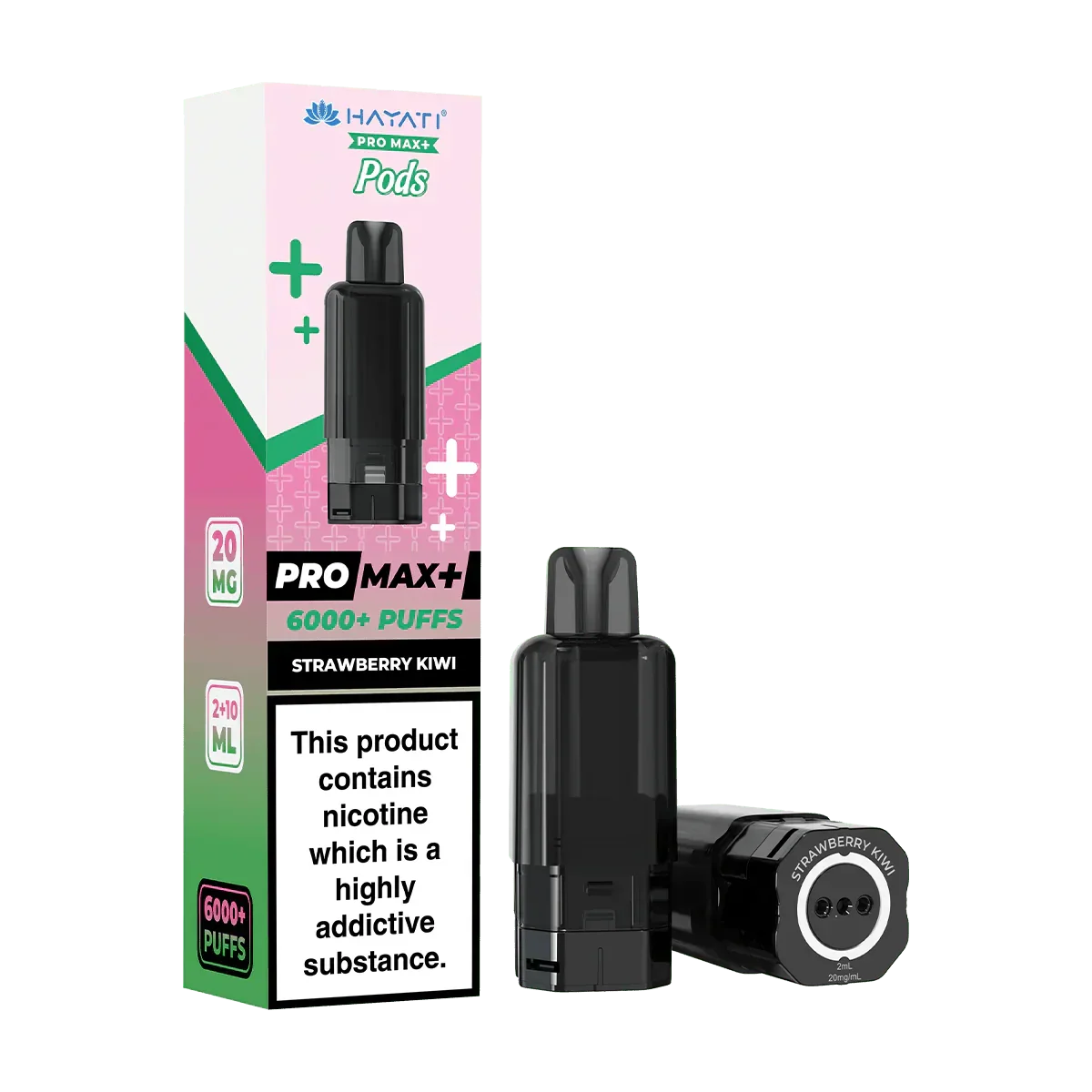 Hayati Pro Max Plus 6000 Prefilled Pods Box of 5 - Genuine Replacement Pods for Retailers & Bulk Buyers