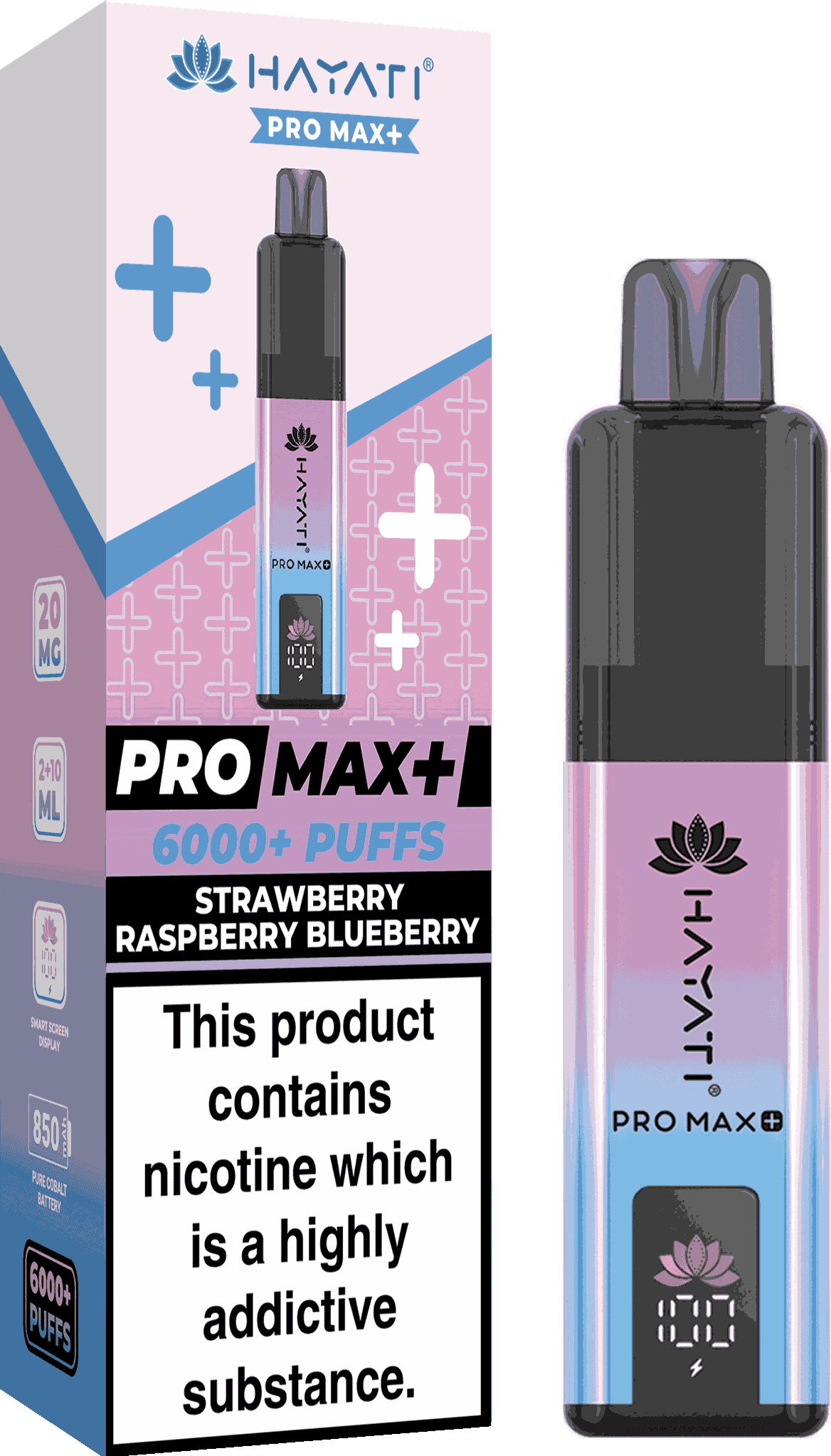Hayati Pro Max 6000 Prefilled Pods Box of 5 - B2B Vape Wholesale UK