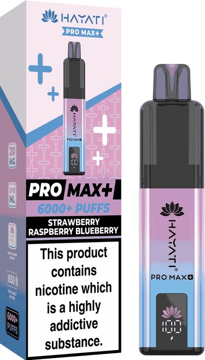 Hayati Pro Max 6000 Prefilled Pods Box of 5 - B2B Vape Wholesale UK