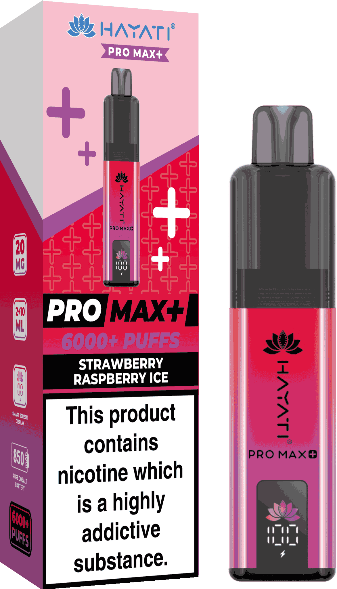 Hayati Pro Max 6000 Prefilled Pods Box of 5 - B2B Vape Wholesale UK