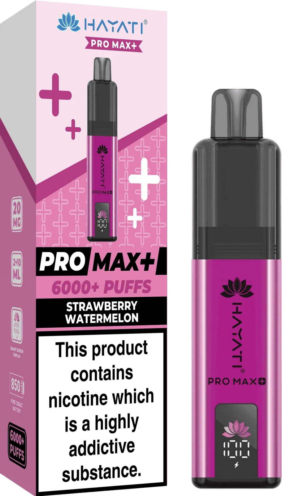 Hayati Pro Max 6000 Prefilled Pods Box of 5 - B2B Vape Wholesale UK