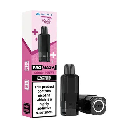 Hayati Pro Max Plus 6000 Prefilled Pods Box of 5 - Genuine Replacement Pods for Retailers & Bulk Buyers