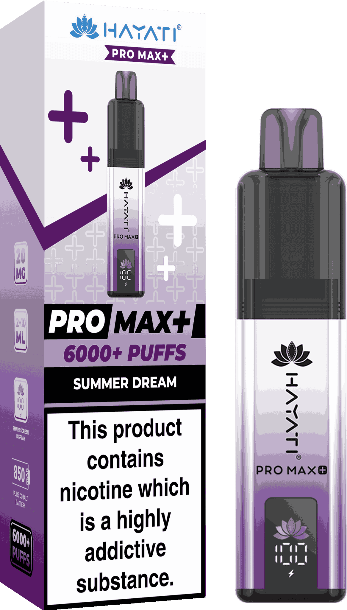 Hayati Pro Max 6000 Prefilled Pods Box of 5 - B2B Vape Wholesale UK