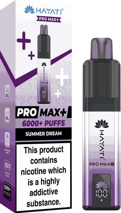 Hayati Pro Max 6000 Prefilled Pods Box of 5 - B2B Vape Wholesale UK