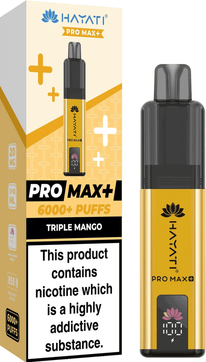 Hayati Pro Max 6000 Prefilled Pods Box of 5 - B2B Vape Wholesale UK