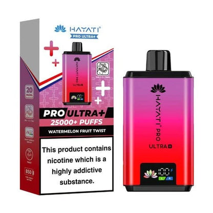 Hayati Pro Ultra Plus 25000 Prefilled Pod Kits Box of 5 | Vape Aura Wholesale