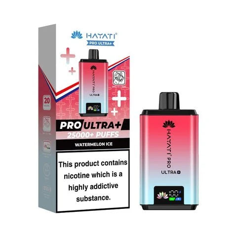 Hayati Pro Ultra Plus 25000 Prefilled Pod Kits Box of 5 | Vape Aura Wholesale