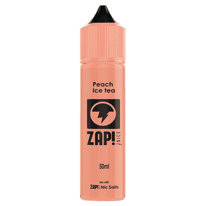 Zap Juice 50ml Shortfill-Peach Ice Tea-vapeukwholesale