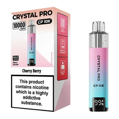 Crystal Pro 10000 Box of 5: TPD Compliant, Verified Quality-Tested | Premium Vaping, Better Value