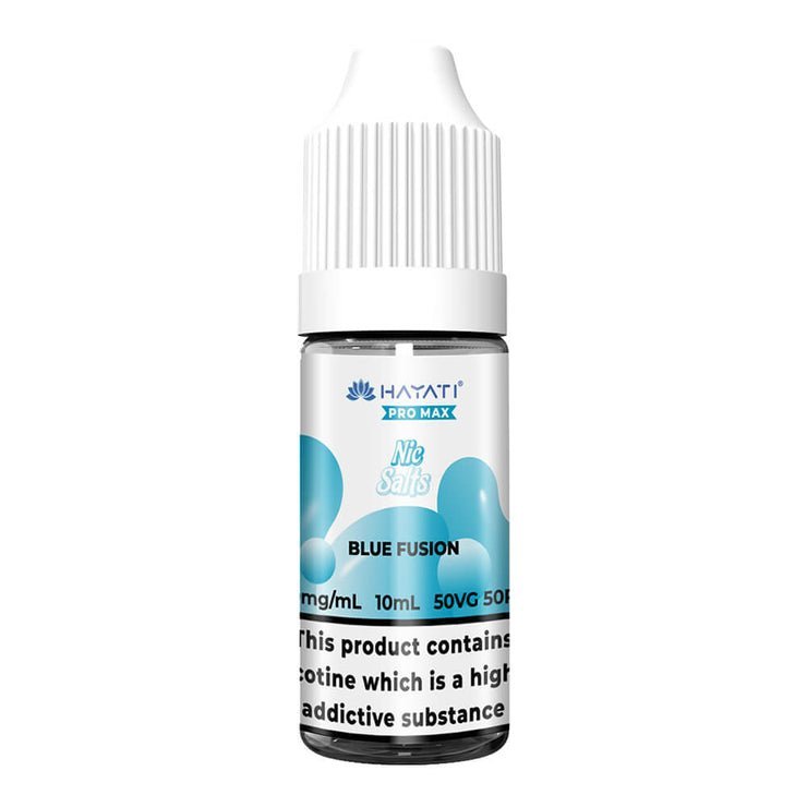 Hayati Pro Max Nic Salt 10ml Box of 10-Blue Fusion-vapeukwholesale