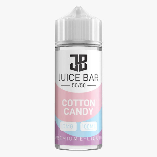 Juice Bar 100ml E liquid Shortfill-Cotton Candy-vapeukwholesale