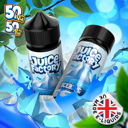 Juice Factory E-Liquid 100ml E-liquids-Ice Berg-vapeukwholesale