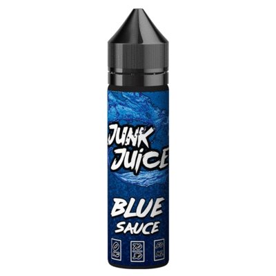 Junk Juice 50ml Shortfill-Blue Sauce-vapeukwholesale