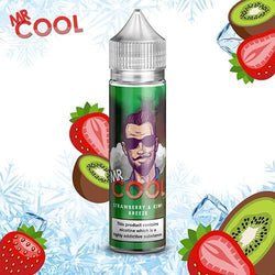 Mr Cool 50ml E-Liquid-Strawberry Kiwi Breeze-vapeukwholesale