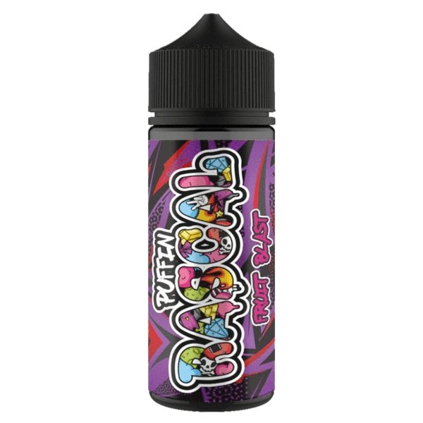 Puffin Rascal 50vg/50vg 100ml Shortfill-Fruit Blast-vapeukwholesale