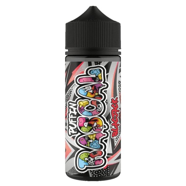 Puffin Rascal 50vg/50vg 100ml Shortfill-Black Jack-vapeukwholesale