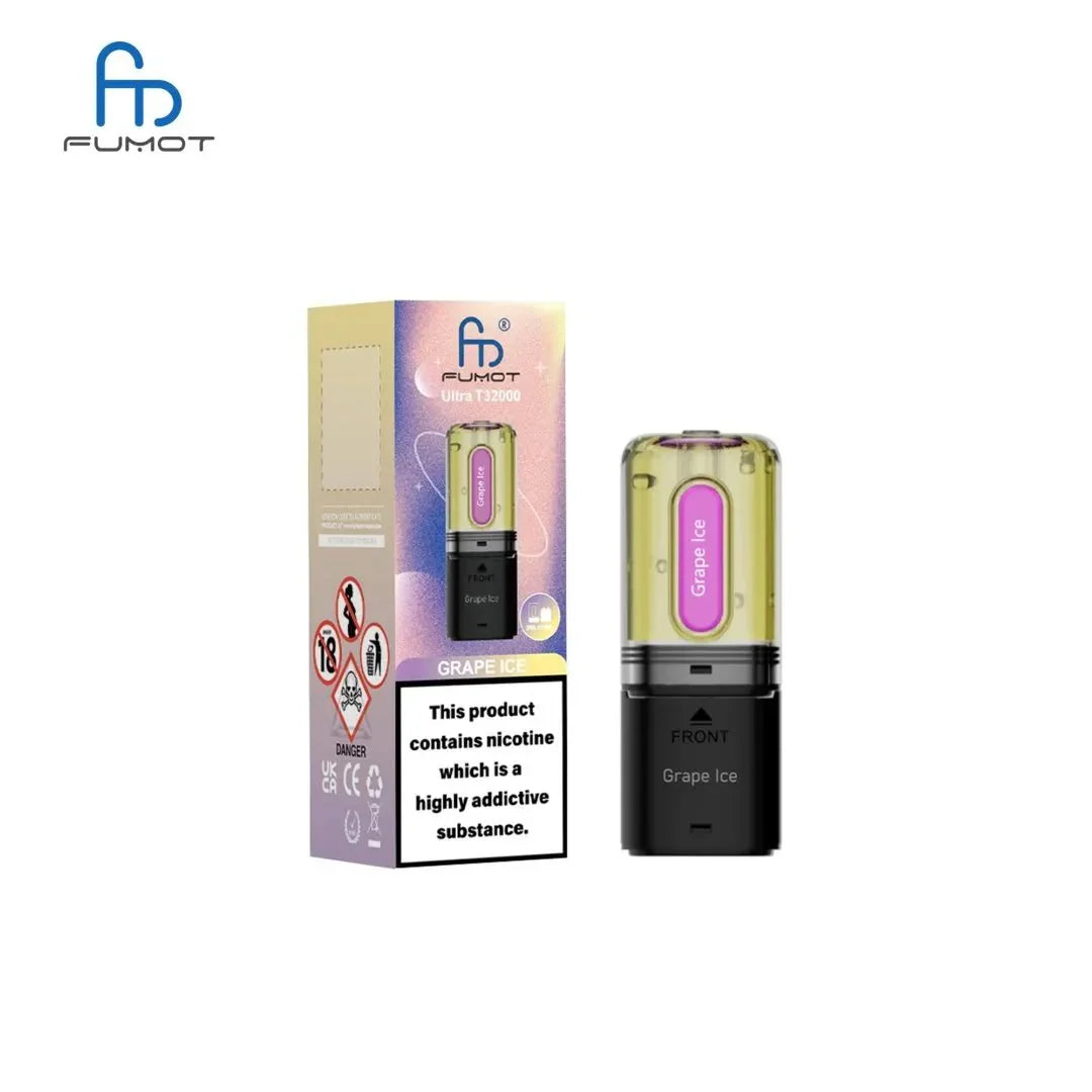 RandM Fumot T32000 Ultra Replacement Pods Pack of 5 - Wholesale Price !
